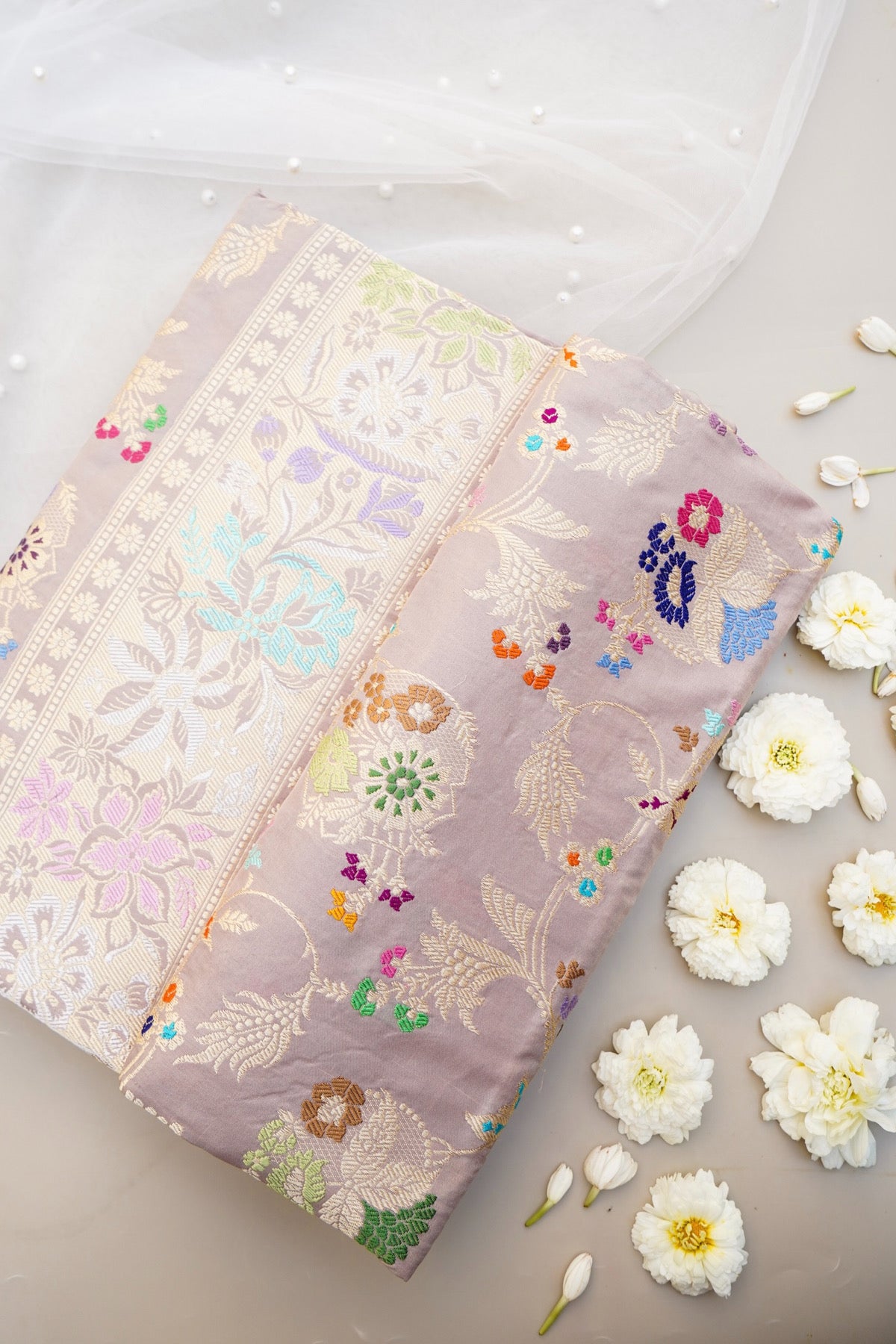 Handloom Banarasi Pure Katan Silk Kadwa Saree - Khinkhwab