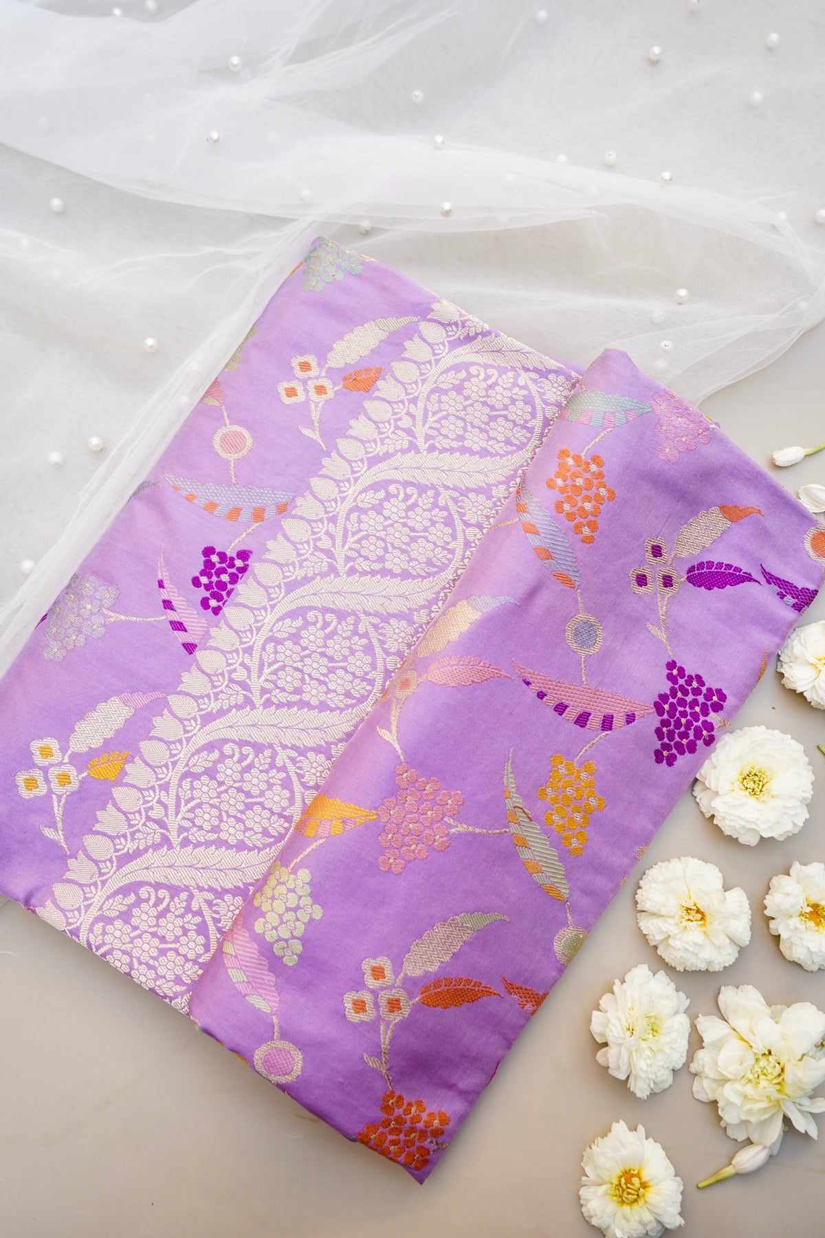 Handloom Banarasi Pure Katan Silk Kadwa Saree - Khinkhwab