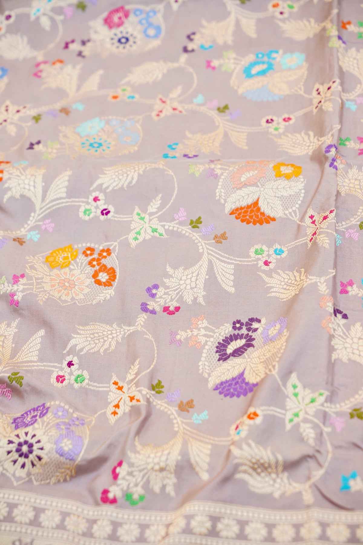 Handloom Banarasi Pure Katan Silk Kadwa Saree - Khinkhwab