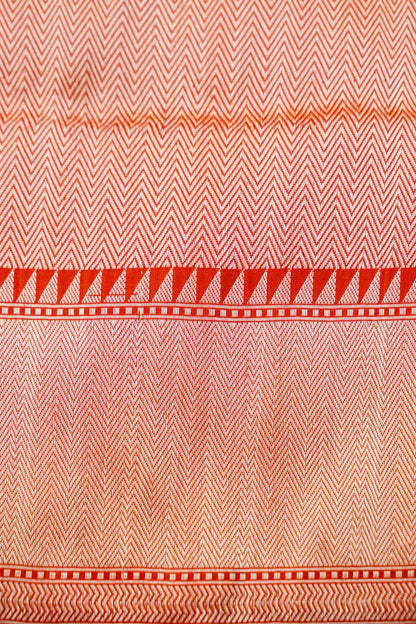 Handloom Banarasi Katan Silk Rangkat Saree with Githi Technique - Khinkhwab