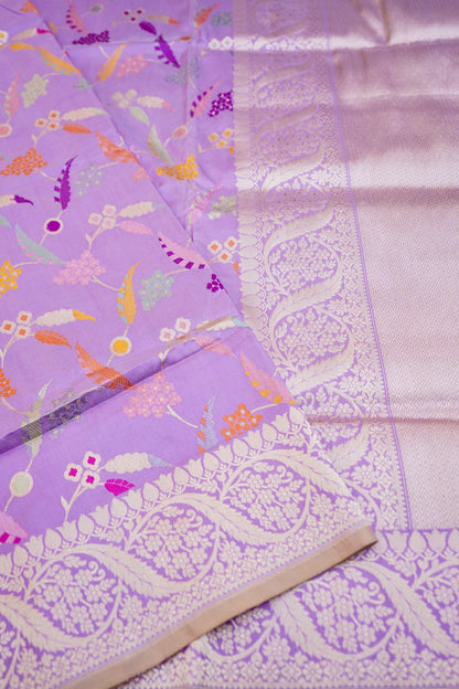 Handloom Banarasi Pure Katan Silk Kadwa Saree - Khinkhwab