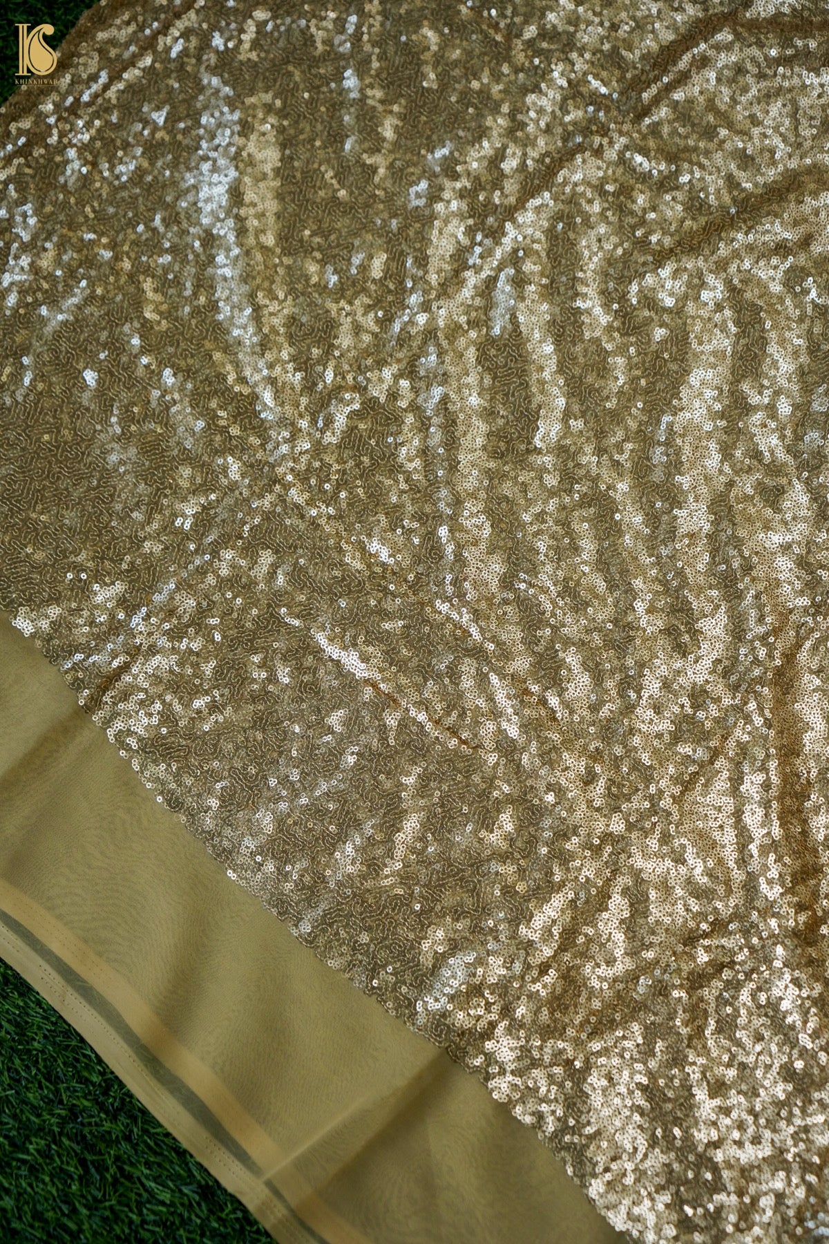 Gold Sequin Fabric