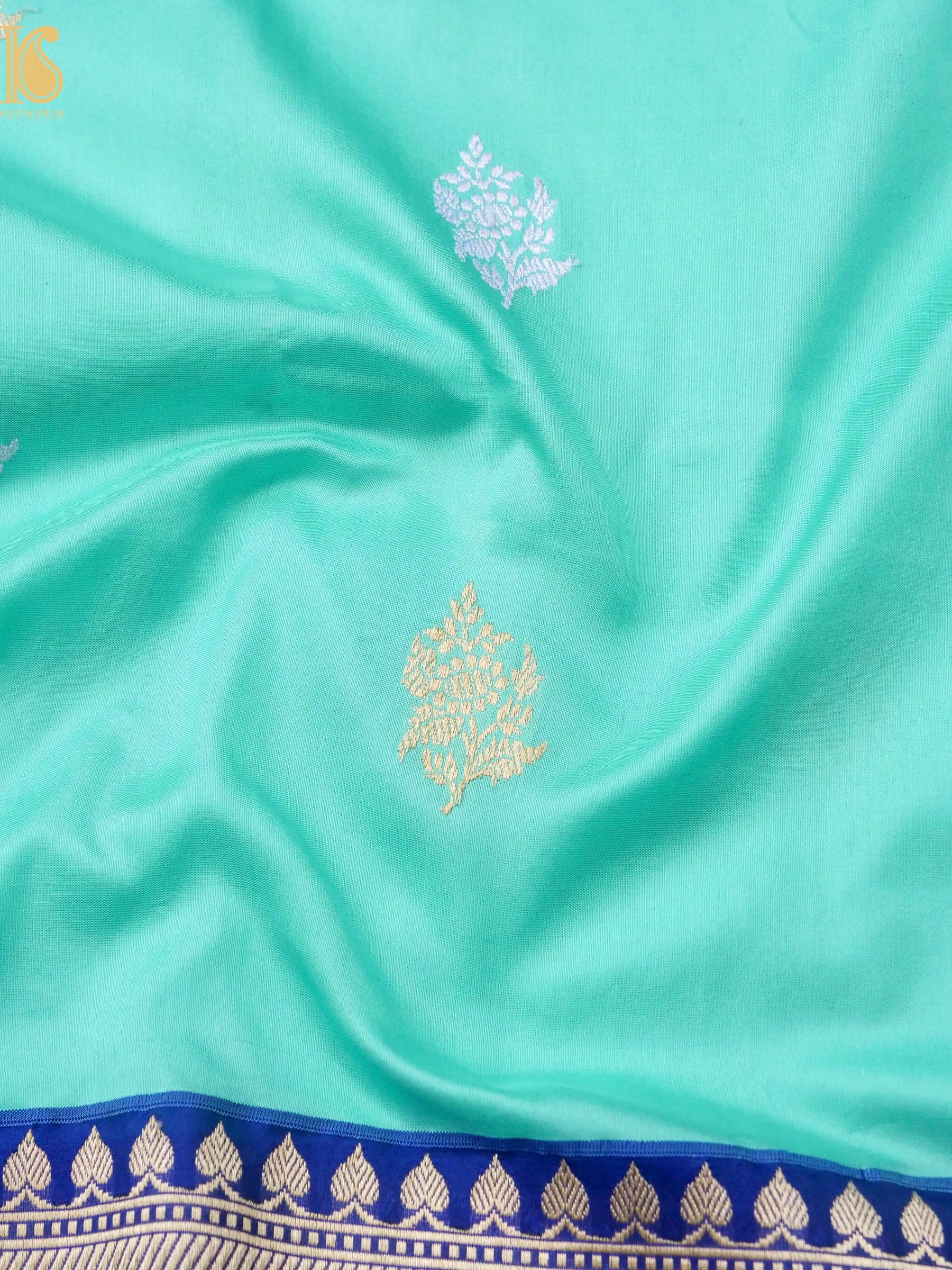 Banarasi Handloom Pure Katan Silk Kadwa Saree