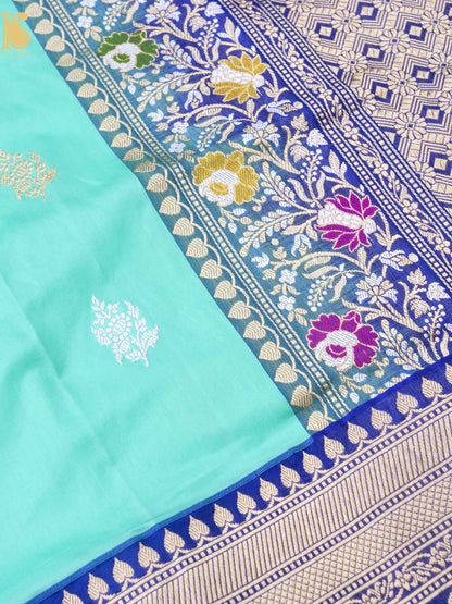 Banarasi Handloom Pure Katan Silk Kadwa Saree