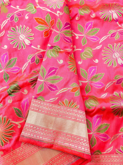 Banarasi Handloom Pure Katan Silk Saree