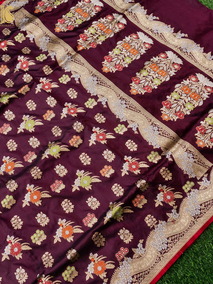 Banarasi Handloom Pure Katan Silk Saree