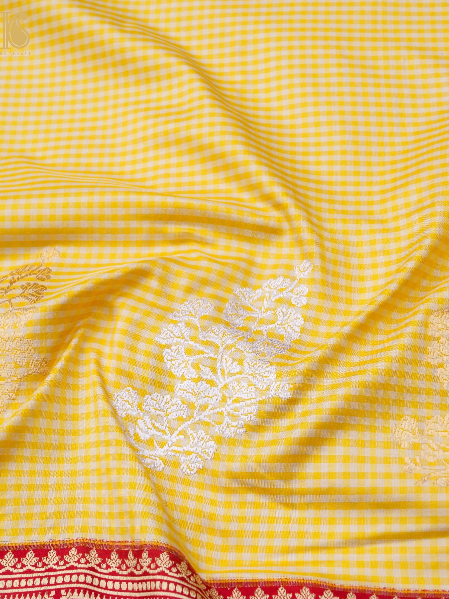 Banarasi Handloom Pure Katan Silk Kadwa Saree