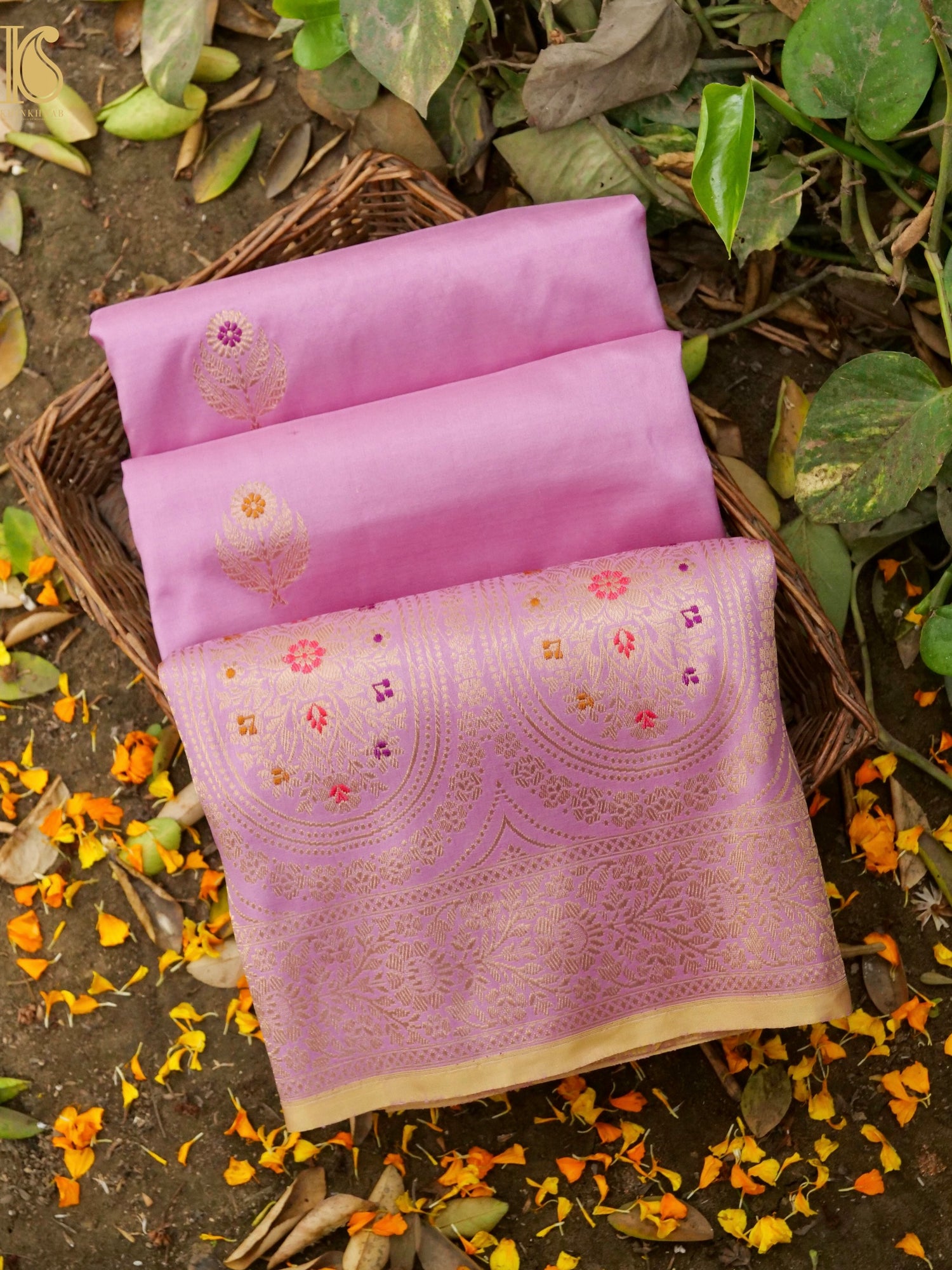 Banarasi Handloom Pure Katan Silk Kadwa Saree