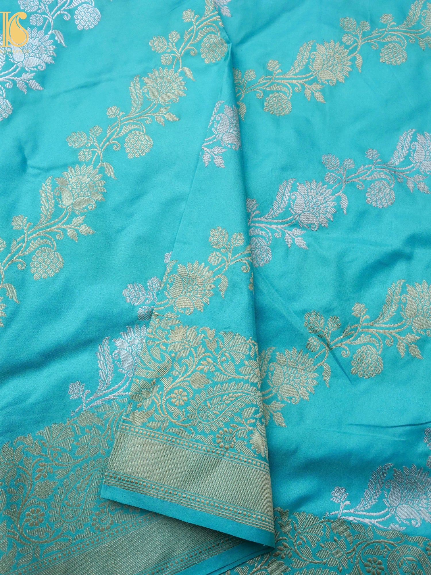 Banarasi Handloom Pure Katan Silk Kadwa Saree