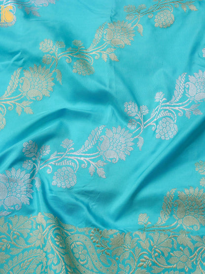 Banarasi Handloom Pure Katan Silk Kadwa Saree