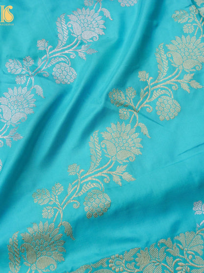 Banarasi Handloom Pure Katan Silk Kadwa Saree