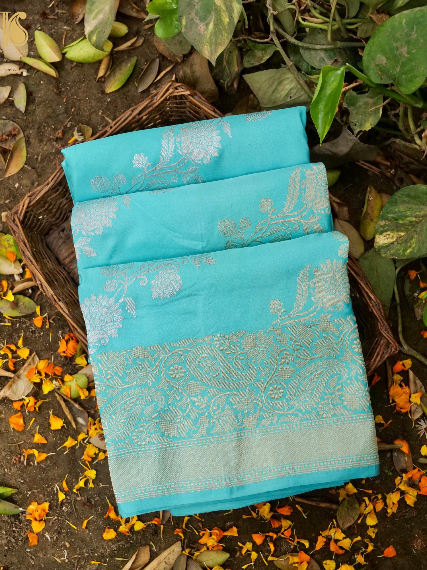 Banarasi Handloom Pure Katan Silk Kadwa Saree