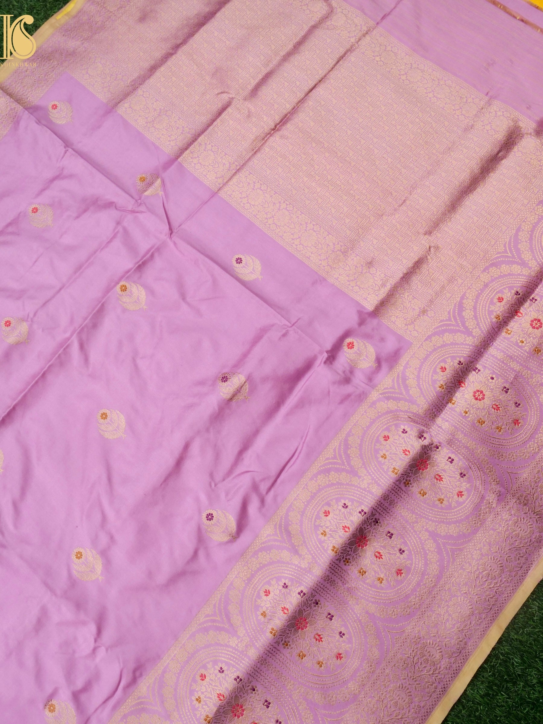 Banarasi Handloom Pure Katan Silk Kadwa Saree