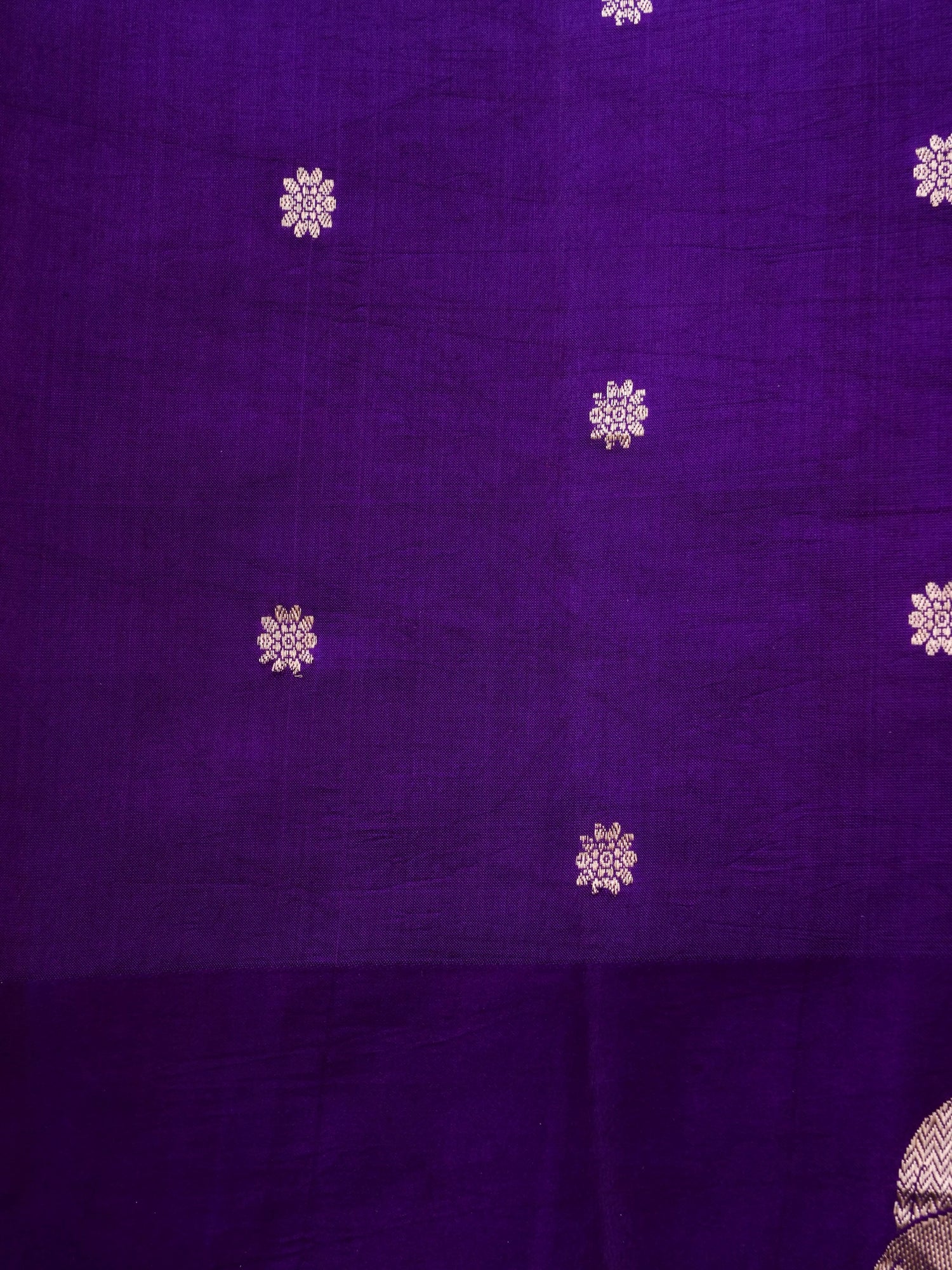 Handloom Banarasi Pure Katan Silk Kadwa Saree in Mint with Nandi Motif - Khinkhwab