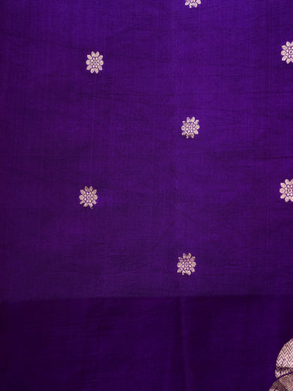 Handloom Banarasi Pure Katan Silk Kadwa Saree in Mint with Nandi Motif - Khinkhwab