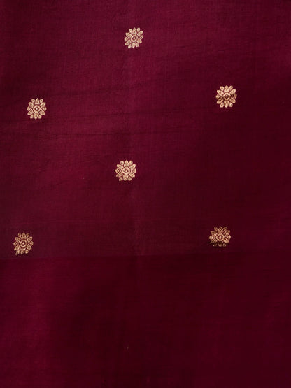 Handloom Banarasi Pure Katan Silk Kadwa Saree in Ice Blue with Standing Nandi Motif - Khinkhwab