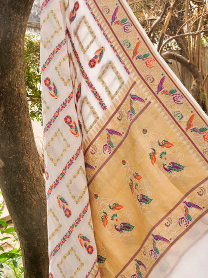 Georgette Banarasi Dyeable Dupatta