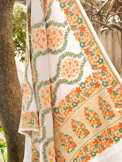 Georgette Banarasi Dyeable Dupatta