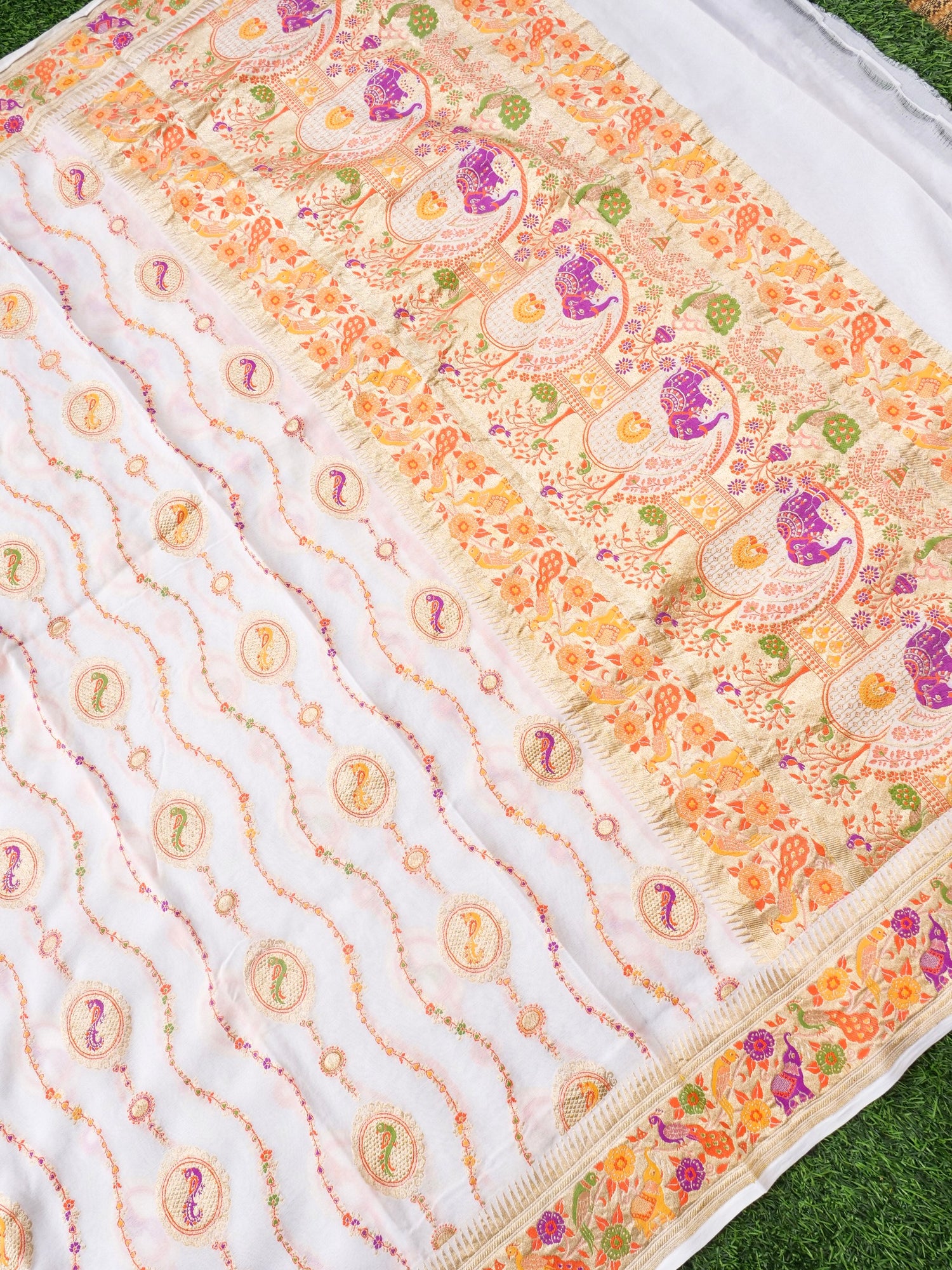 Georgette Banarasi Dyeable Dupatta