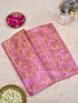 Banarasi Katan Silk Resham Tanchoi Handwoven Saree in Orchid Pink - Khinkhwab