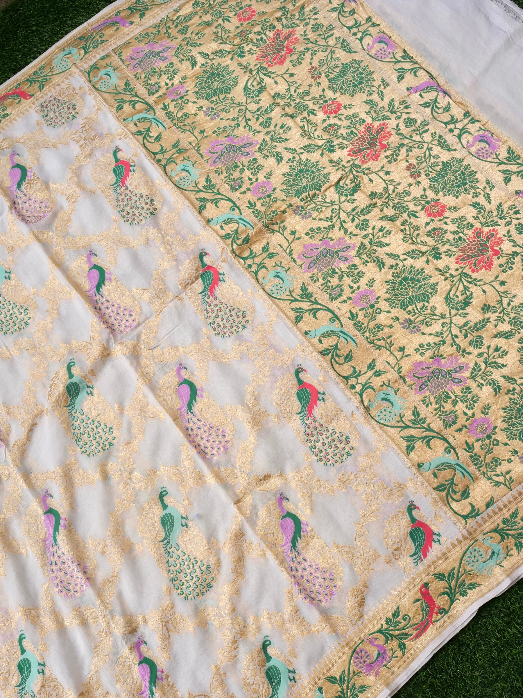 Georgette Banarasi Dyeable Dupatta