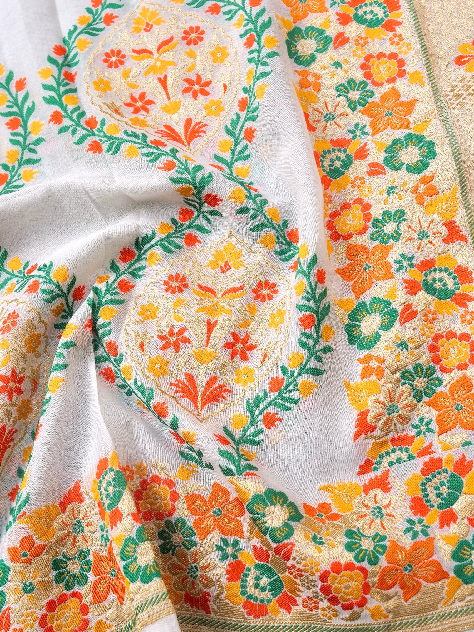 Georgette Banarasi Dyeable Dupatta