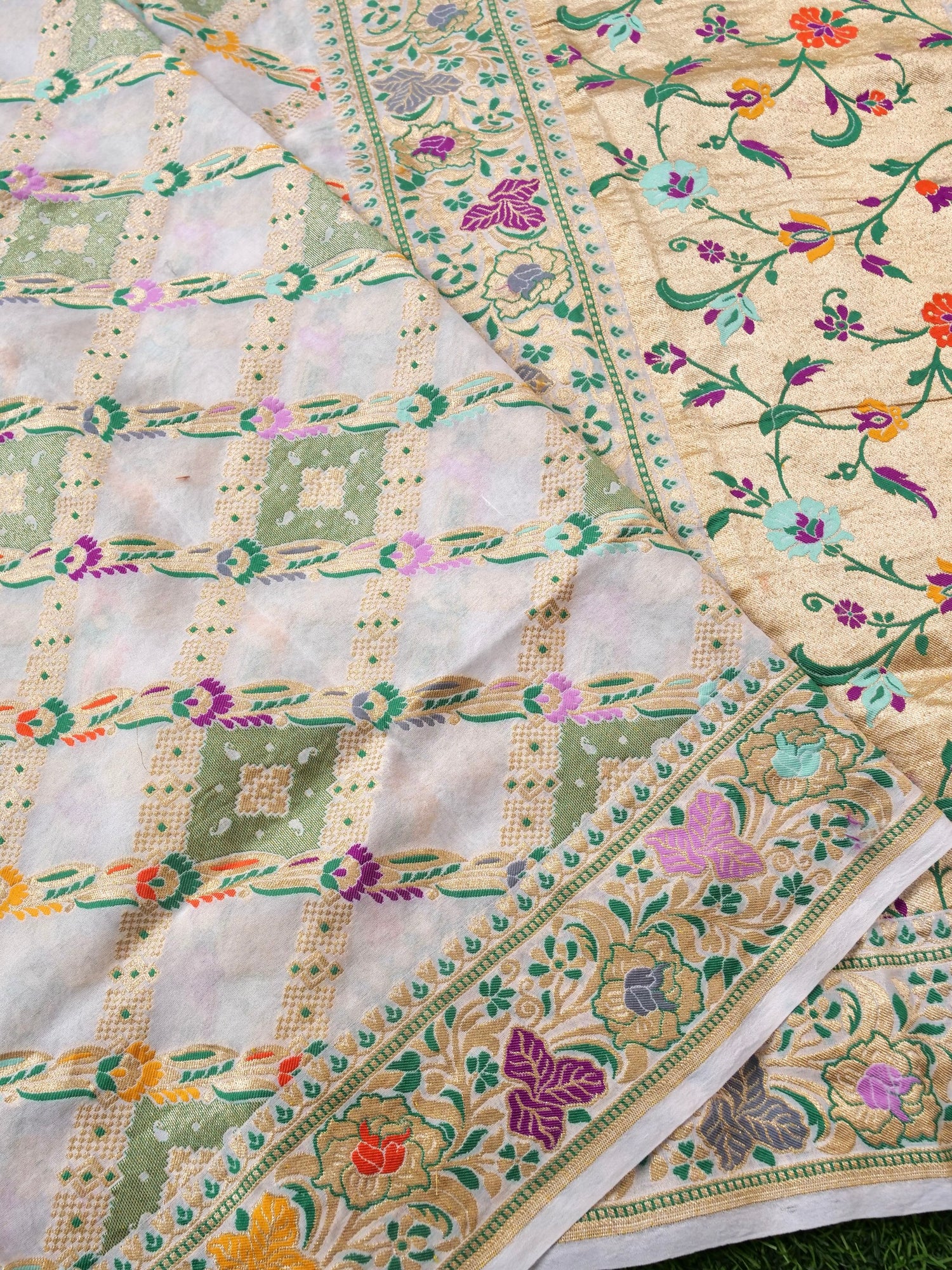 Georgette Banarasi Dyeable Dupatta