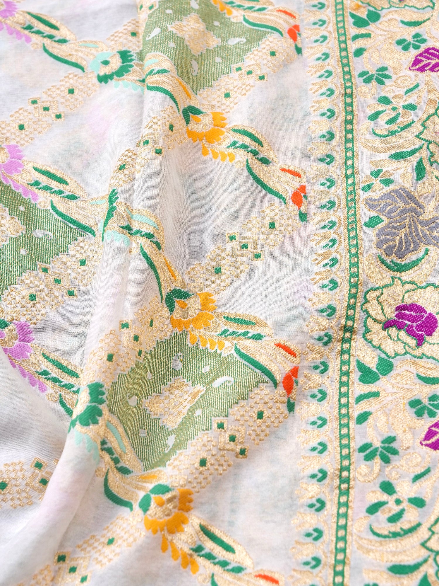 Georgette Banarasi Dyeable Dupatta