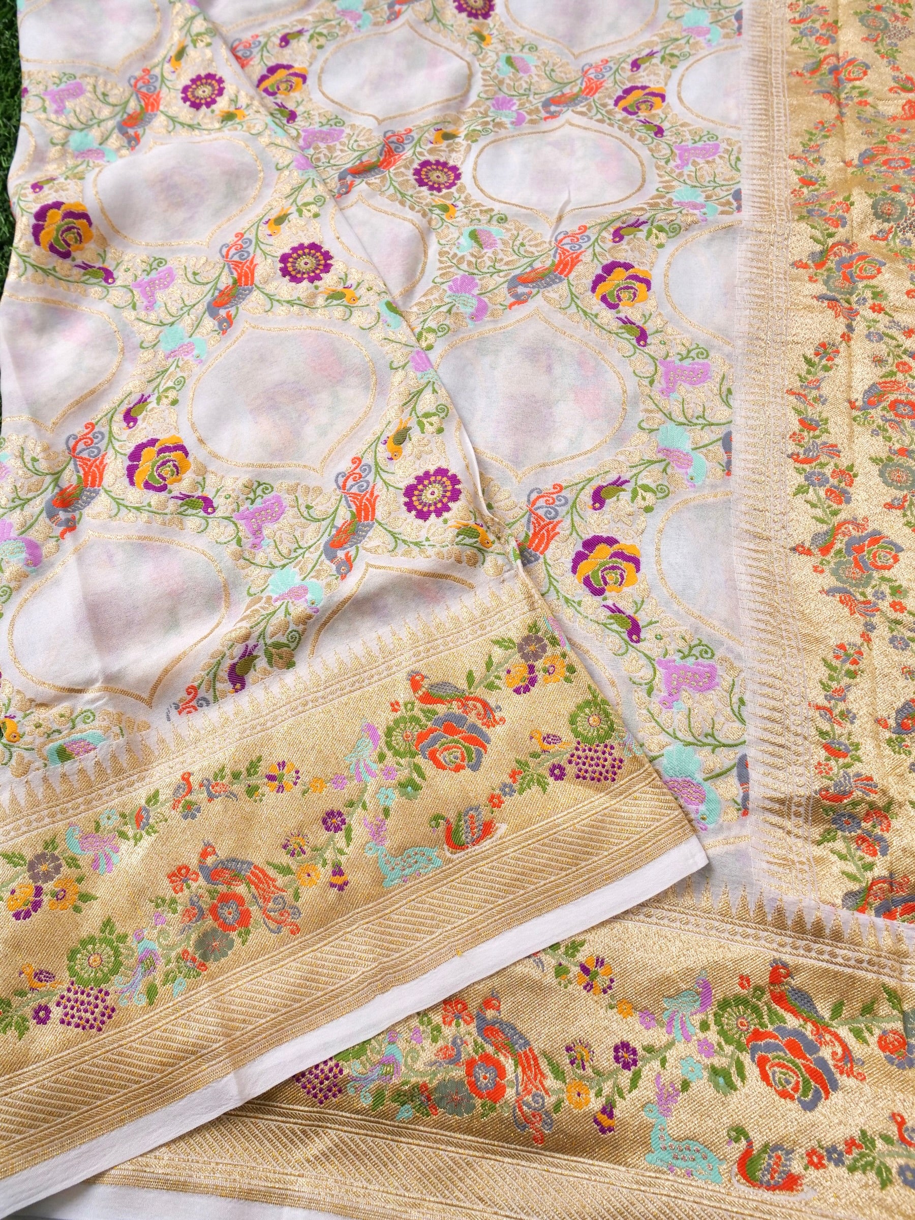 Georgette Banarasi Dyeable Dupatta