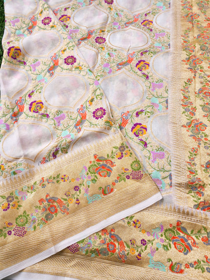 Georgette Banarasi Dyeable Dupatta