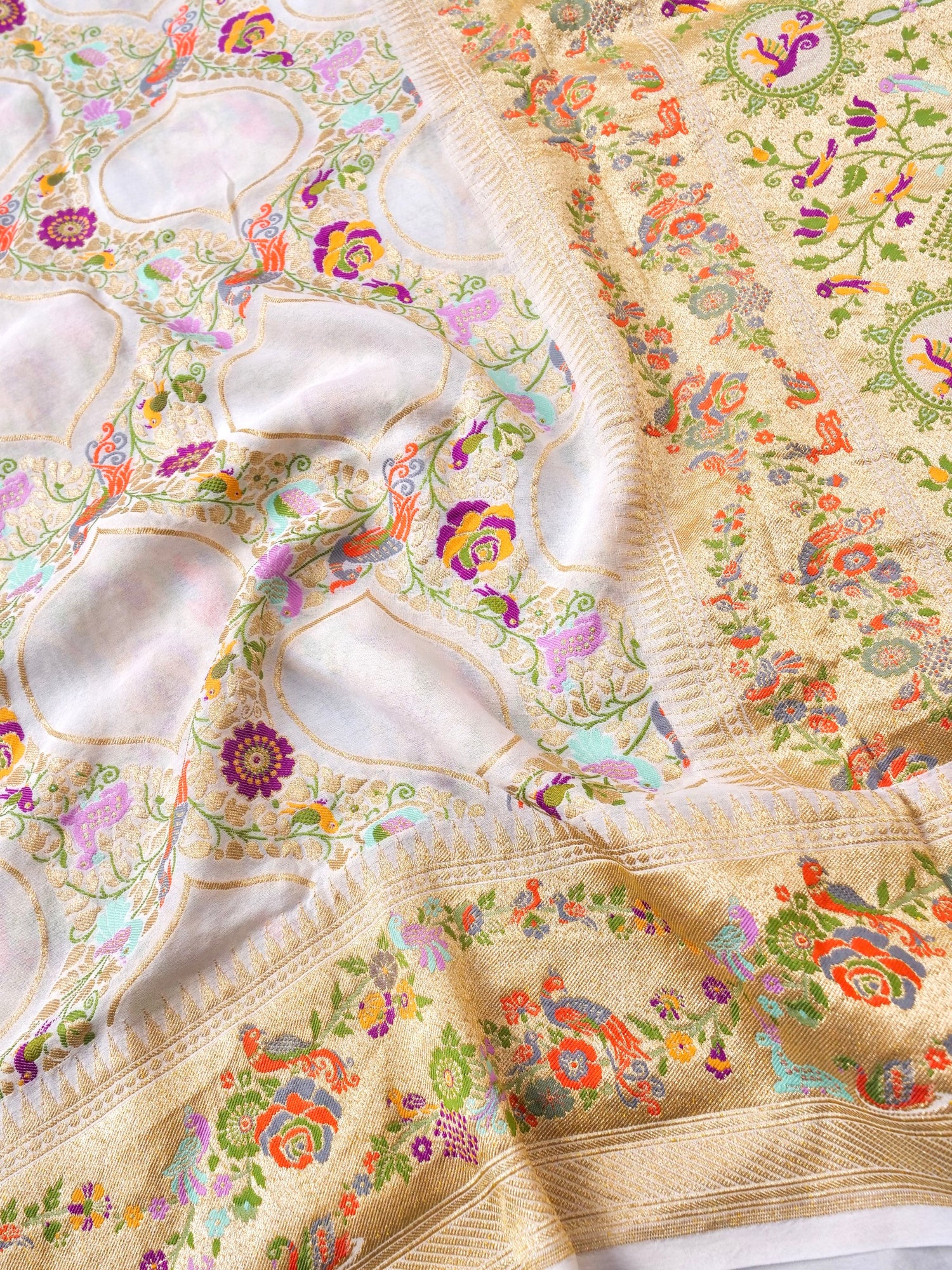 Georgette Banarasi Dyeable Dupatta