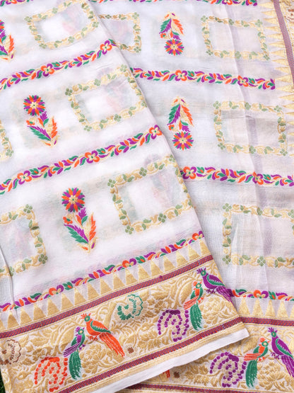 Georgette Banarasi Dyeable Dupatta