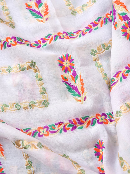 Georgette Banarasi Dyeable Dupatta