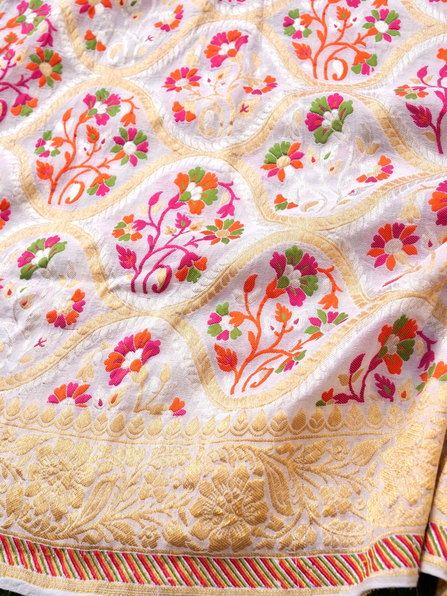 Georgette Banarasi Dyeable Dupatta