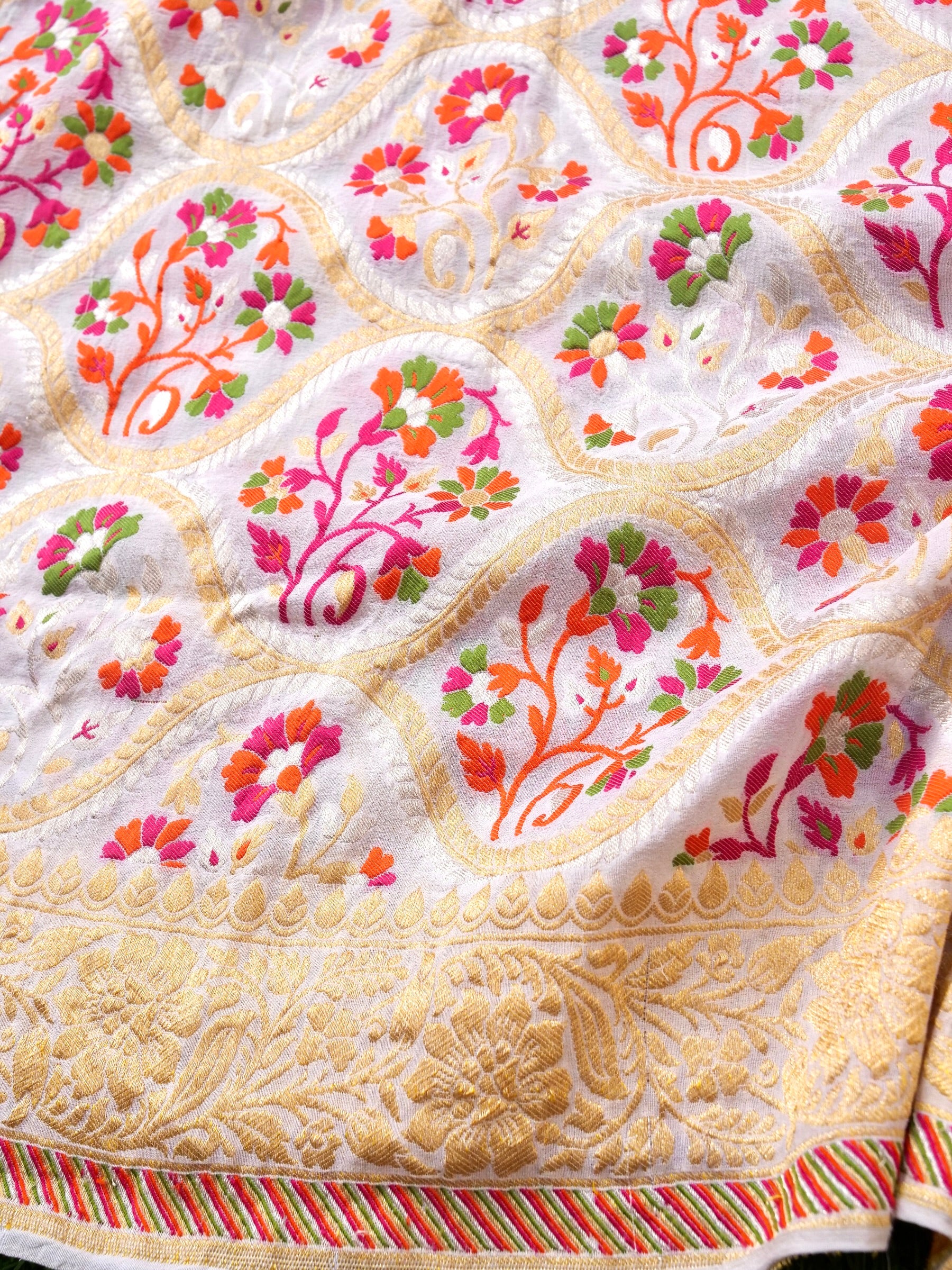 Georgette Banarasi Dyeable Dupatta