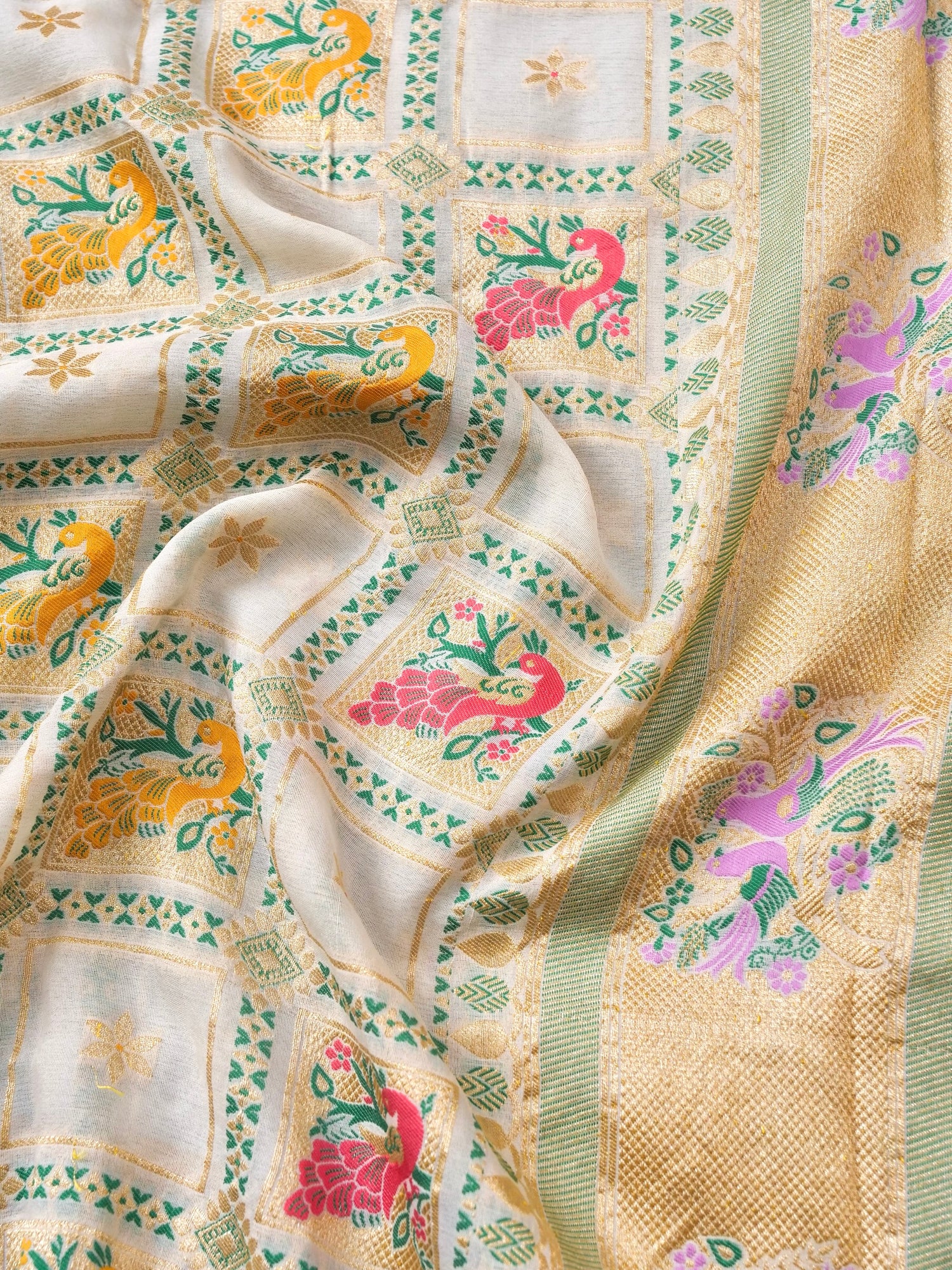 Georgette Banarasi Dyeable Dupatta