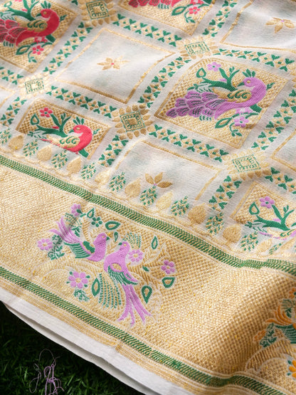 Georgette Banarasi Dyeable Dupatta