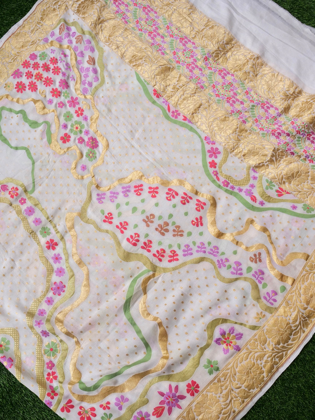 Georgette Banarasi Dyeable Dupatta