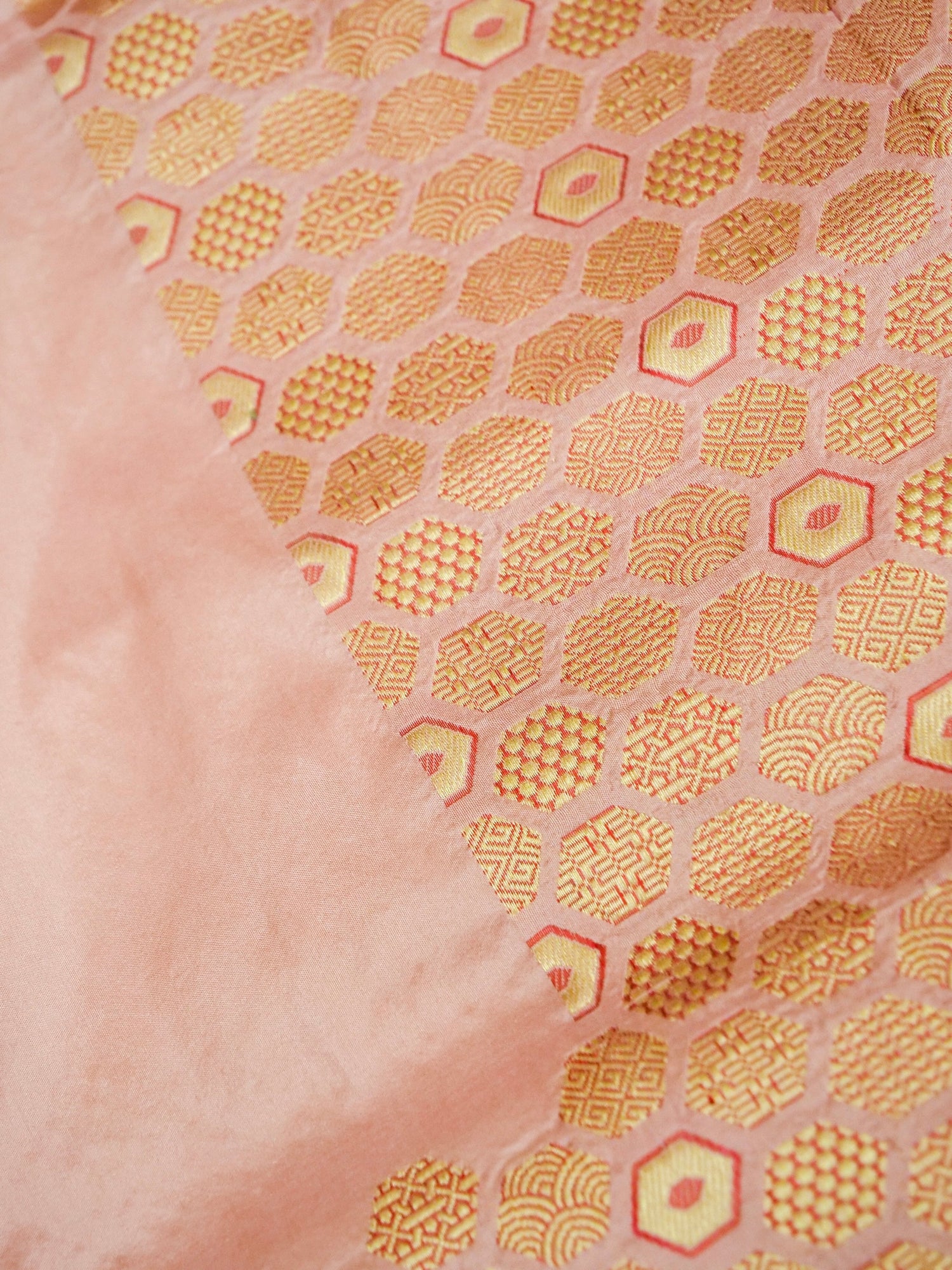 Banarasi Katan Silk Kadwa Skirt Border Handloom Saree | Blush Pink - Khinkhwab