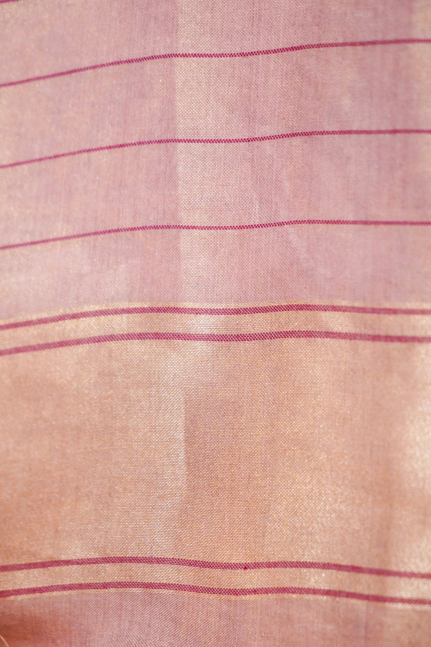 Banarasi Katan Tissue Handwoven Saree in Dusty Rose | Bulbul - Khinkhwab