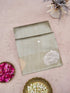 Banarasi Katan Silk Kadwa Tree Buti Handwoven Saree in Sage Green - Khinkhwab