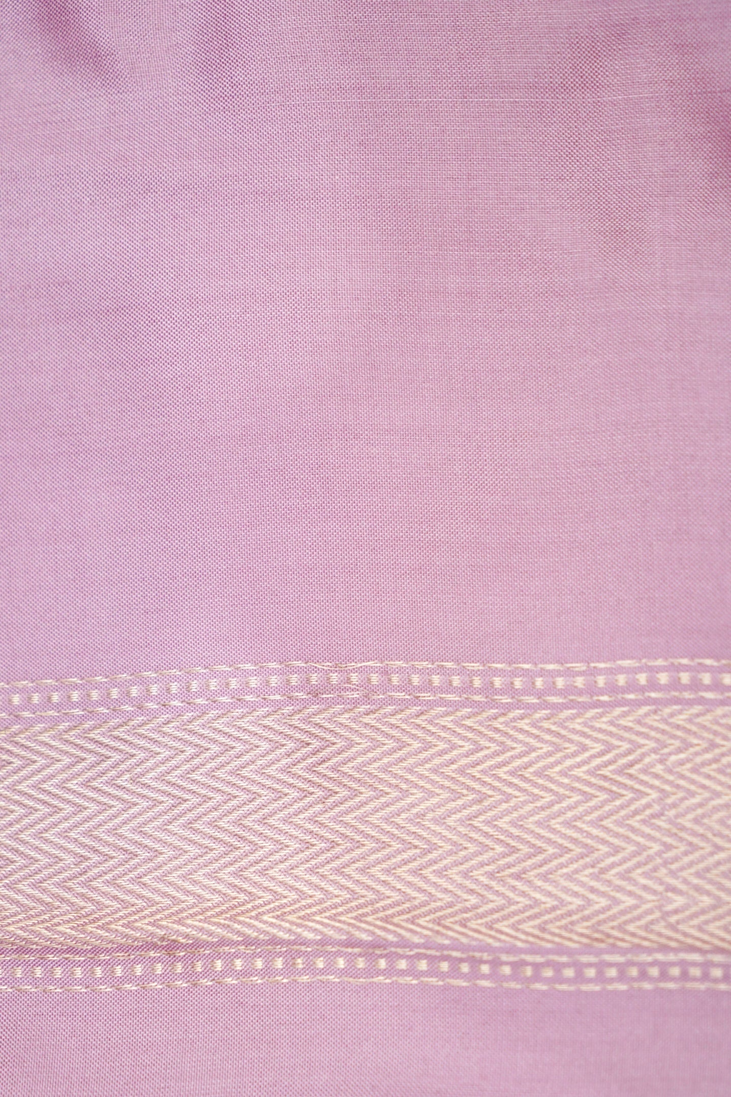Banarasi Katan Silk Ektara Rangkat Jangla Handwoven Saree in Lilac Purple - Khinkhwab