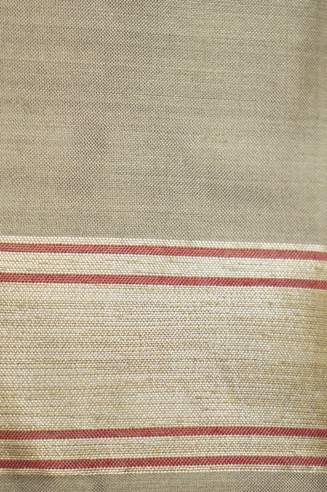Banarasi Katan Silk Handwoven Saree in Pale Gold | Bulbul - Khinkhwab