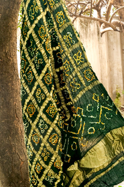 Pure Modal Silk Gharchola Dupatta