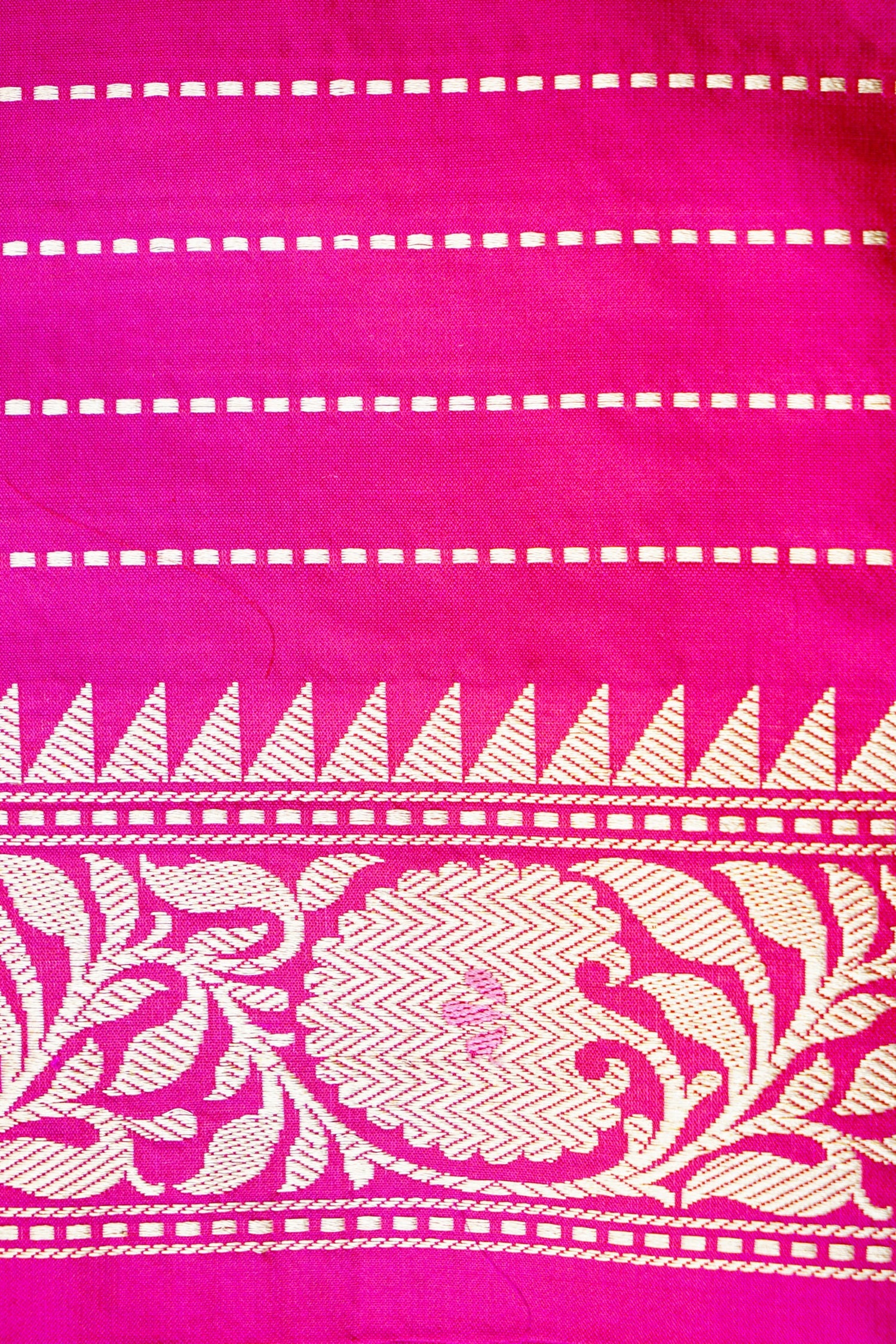 Handwoven Pure Katan Silk Pink Kadwa Jaal Banarasi Saree