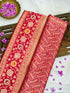 Banarasi Katan Silk Zari Tanchoi Handloom Saree | Magenta - Khinkhwab