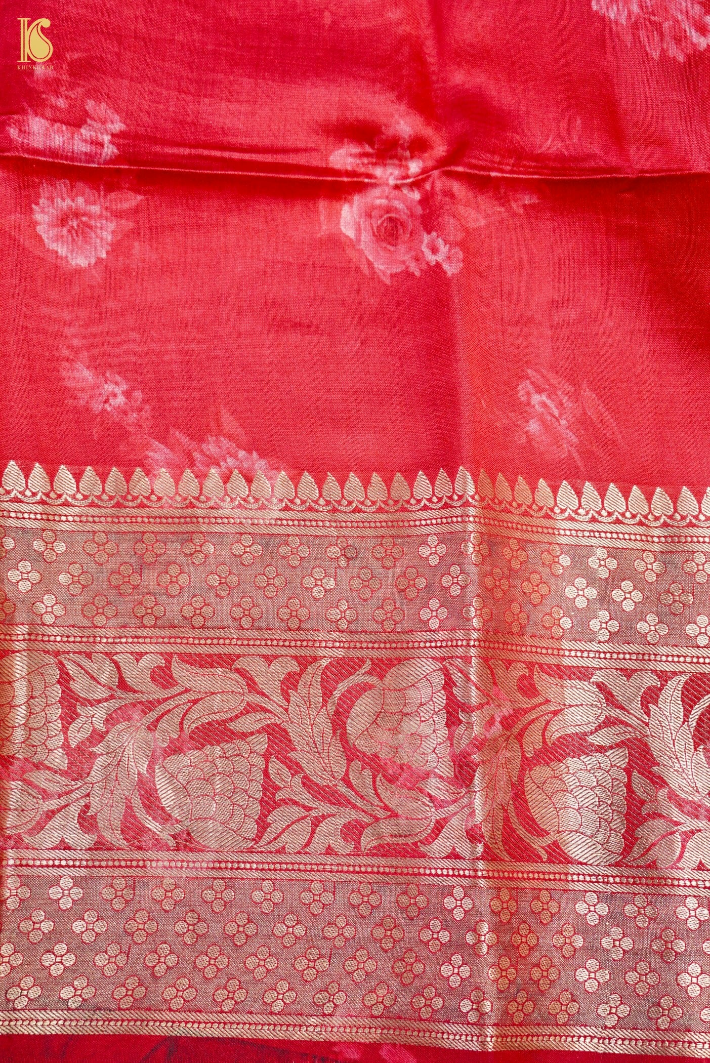 Organza Silk Print Saree