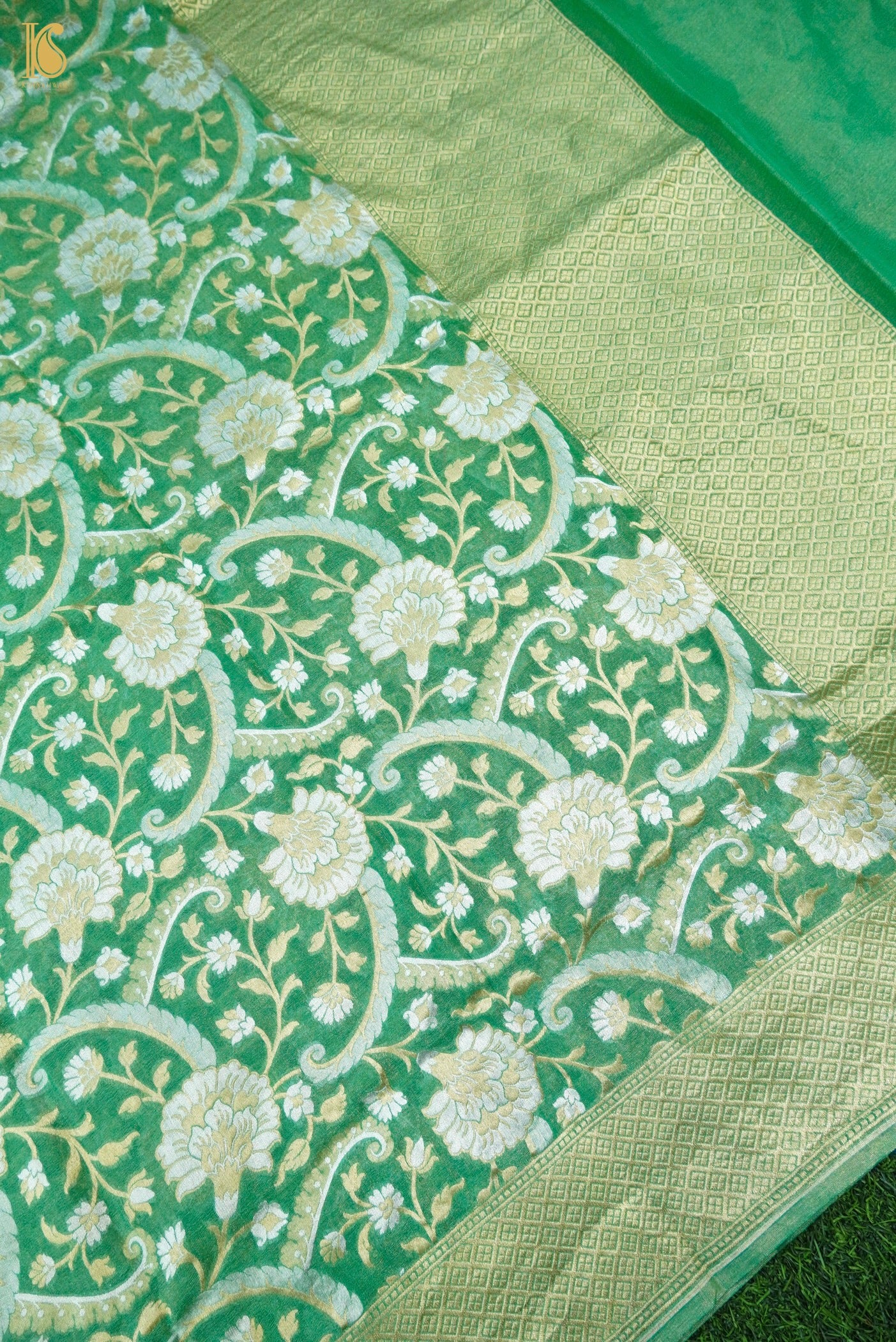 Banarasi Georgette by Tissue Jaal Dupatta