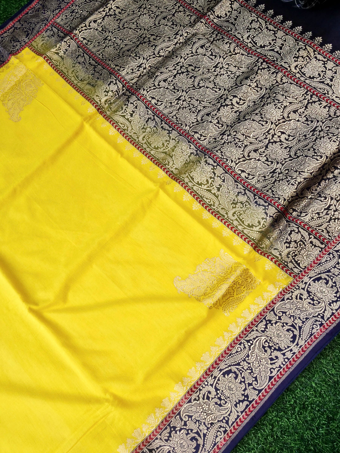 Banarasi Cotton Handloom Ektara Saree