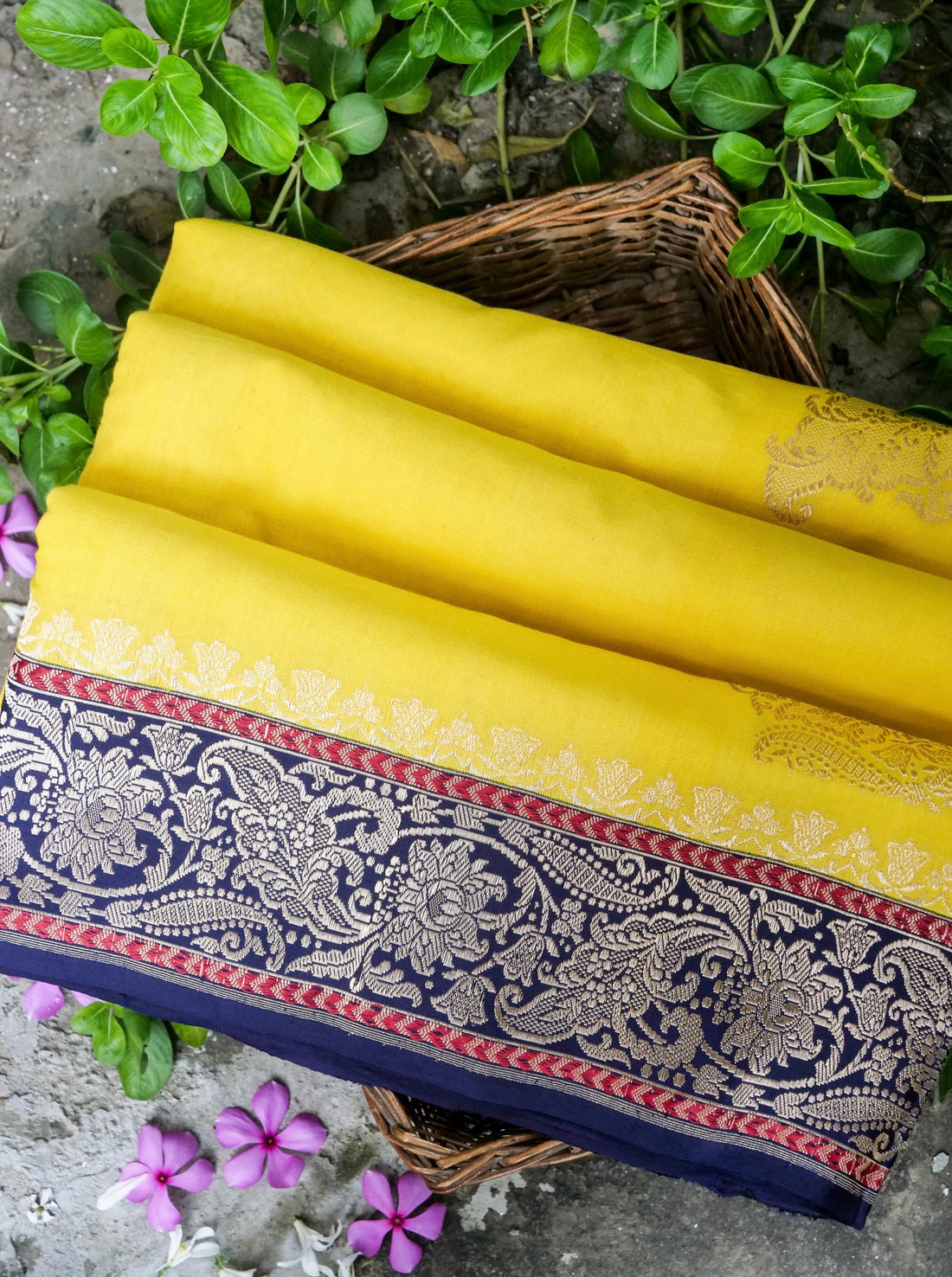 Banarasi Cotton Handloom Ektara Saree